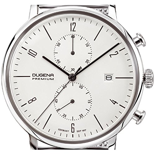 Leven van wit overhead Dugena horloge Premium in close up